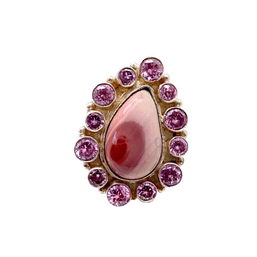 Multi Stone Cocktail Ring S - Picture 10 of 15